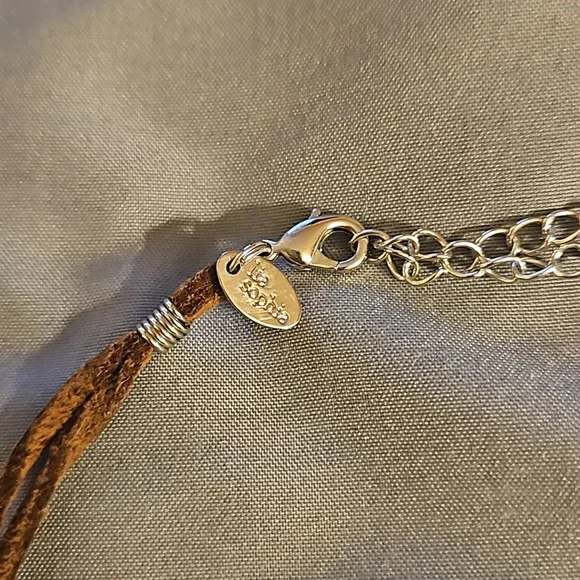 Lia Sophia Rootbeer Cord Necklace - Picture 5 of 6